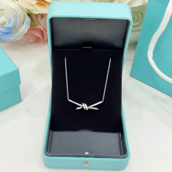 Tiffany & Co. Knot Pendant Necklace - Picture 2 of 4